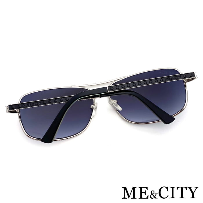 【ME&CITY】 傲氣飛行官方框太陽眼鏡 抗UV400(ME 1104 B01) 8