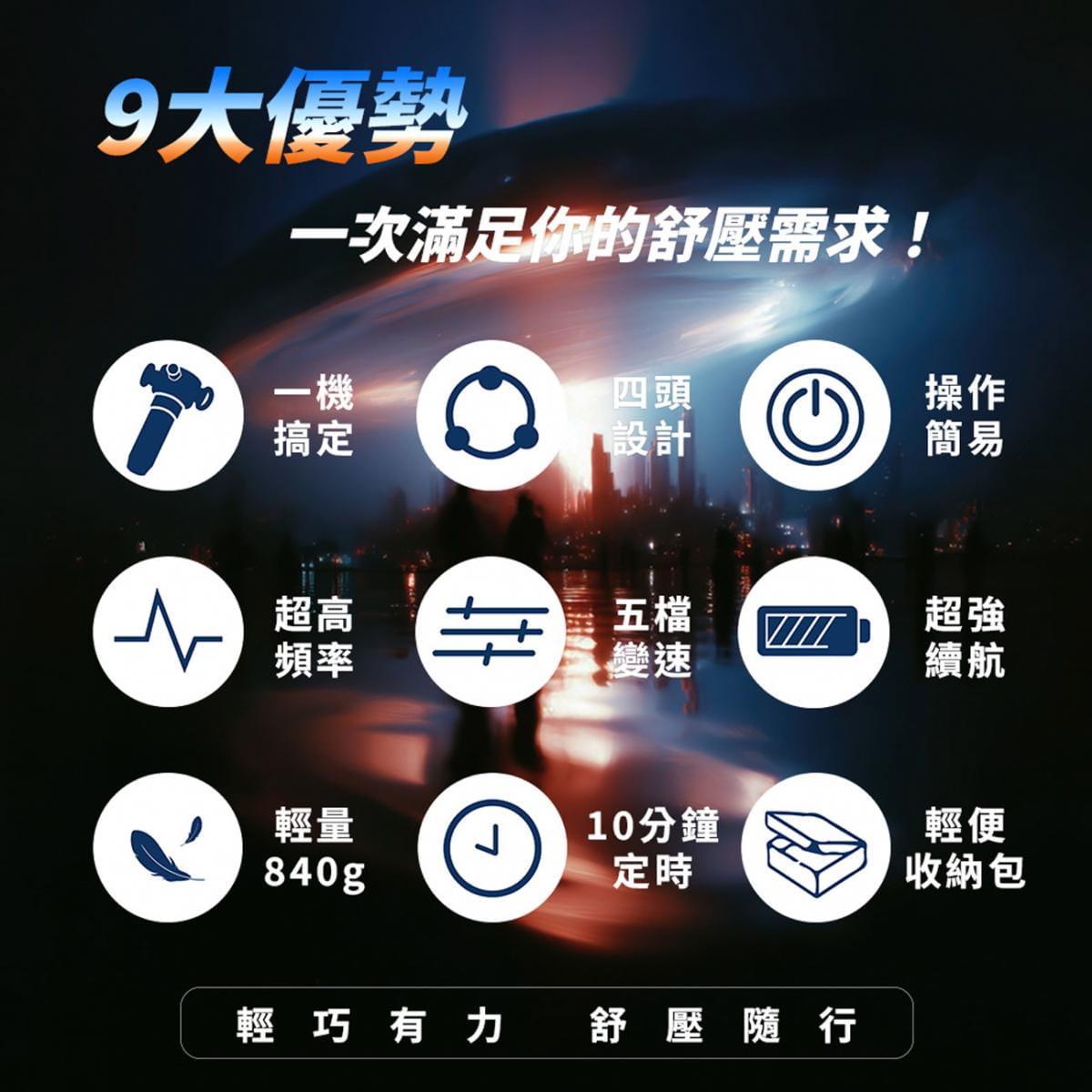 【YOULISN優力神】泰坦 黑戰士深層高頻槍 Y800 4