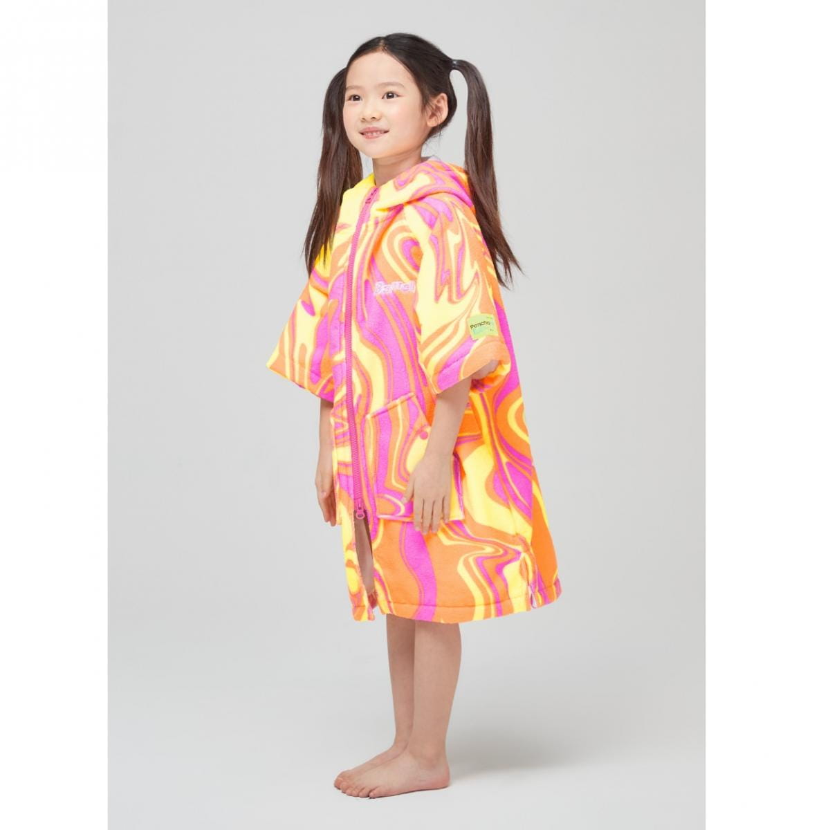 【BARREL】海洋系列兒童毛巾衣 #MARBLE PINK 2