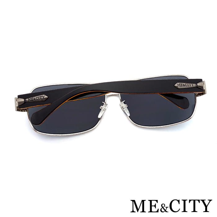 【ME&CITY】 時尚飛行員方框太陽眼鏡 抗UV (ME 110012 B611) 8