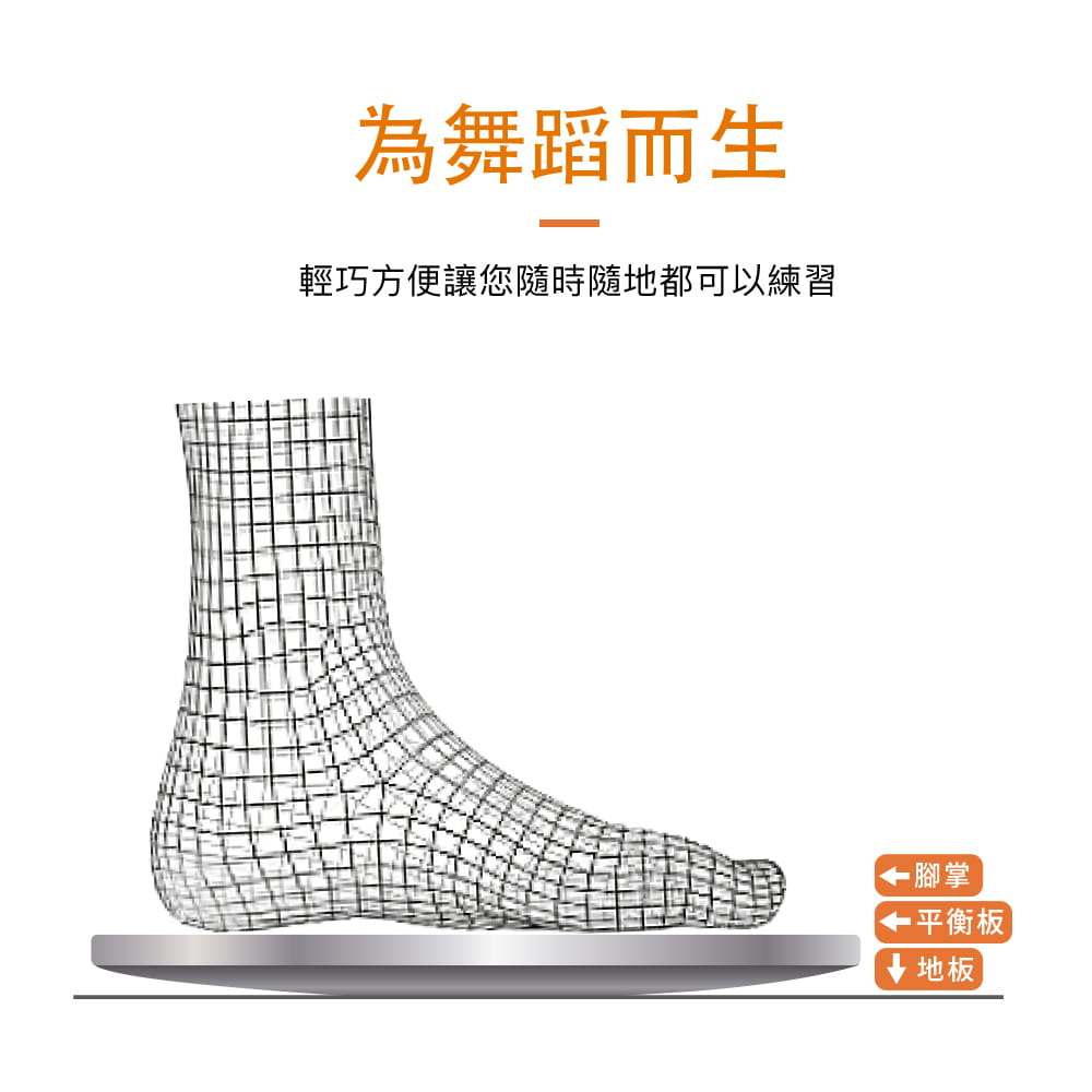 【NORDITION】城堡旋轉平衡板 花式溜冰 直排輪專用 ◆ 台灣製 旋轉板 平衡穩定練習器 芭蕾舞 平衡感 Spin 4