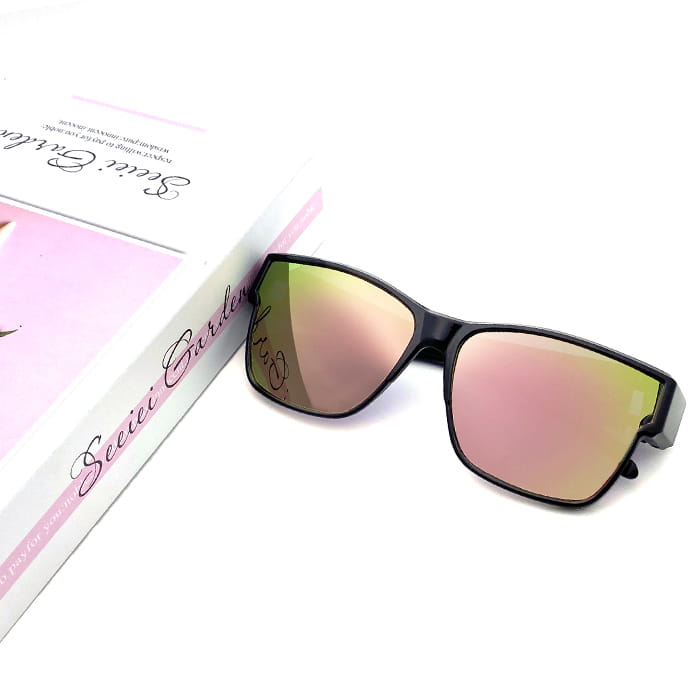 【suns】芭比粉偏光太陽眼鏡 抗UV400 (可套鏡) 1