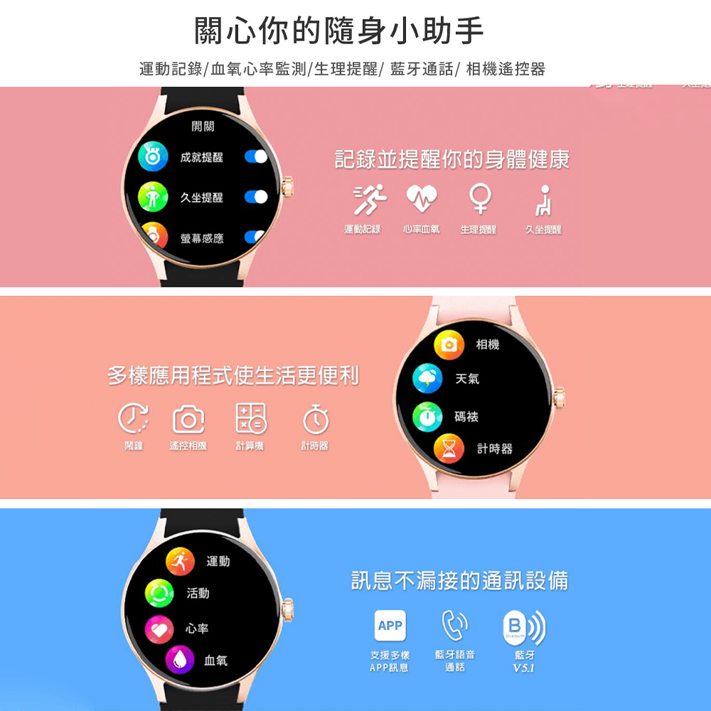 【Ergotech】人因 SW300 高亮AMOLED 心率血氧 通話手錶 運動手環 智慧手環 5