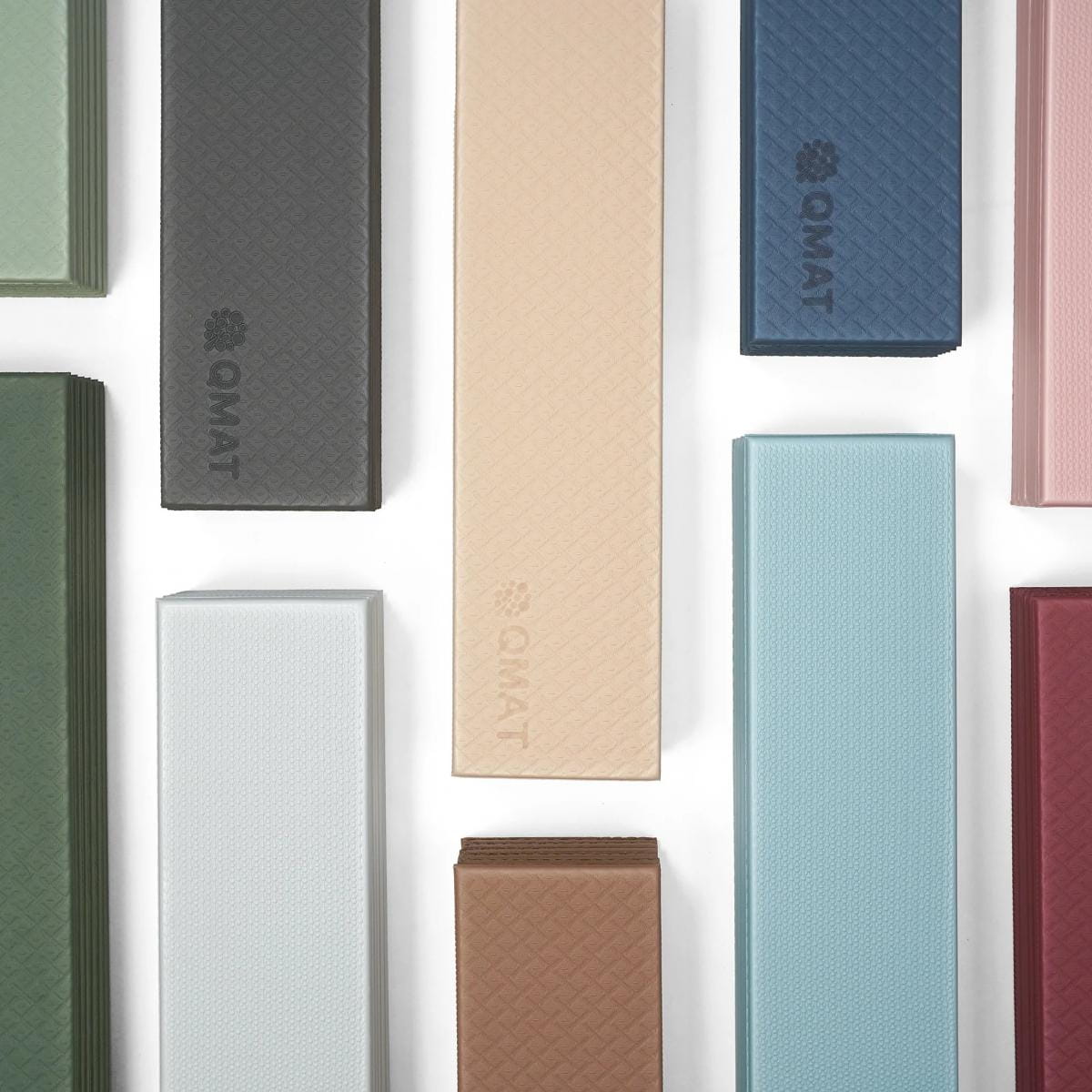 【QMAT】6mm折疊瑜珈墊 (附收納袋) 0