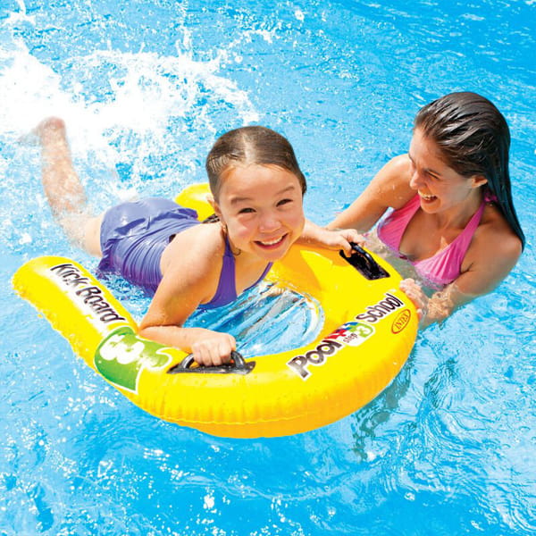 充氣浮板 踢水板 兒童專用浮板 雙把手設計 學游泳必備【SV9681】 3