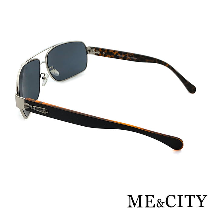 【ME&CITY】 時尚飛行員方框太陽眼鏡 抗UV (ME 110012 B611) 6