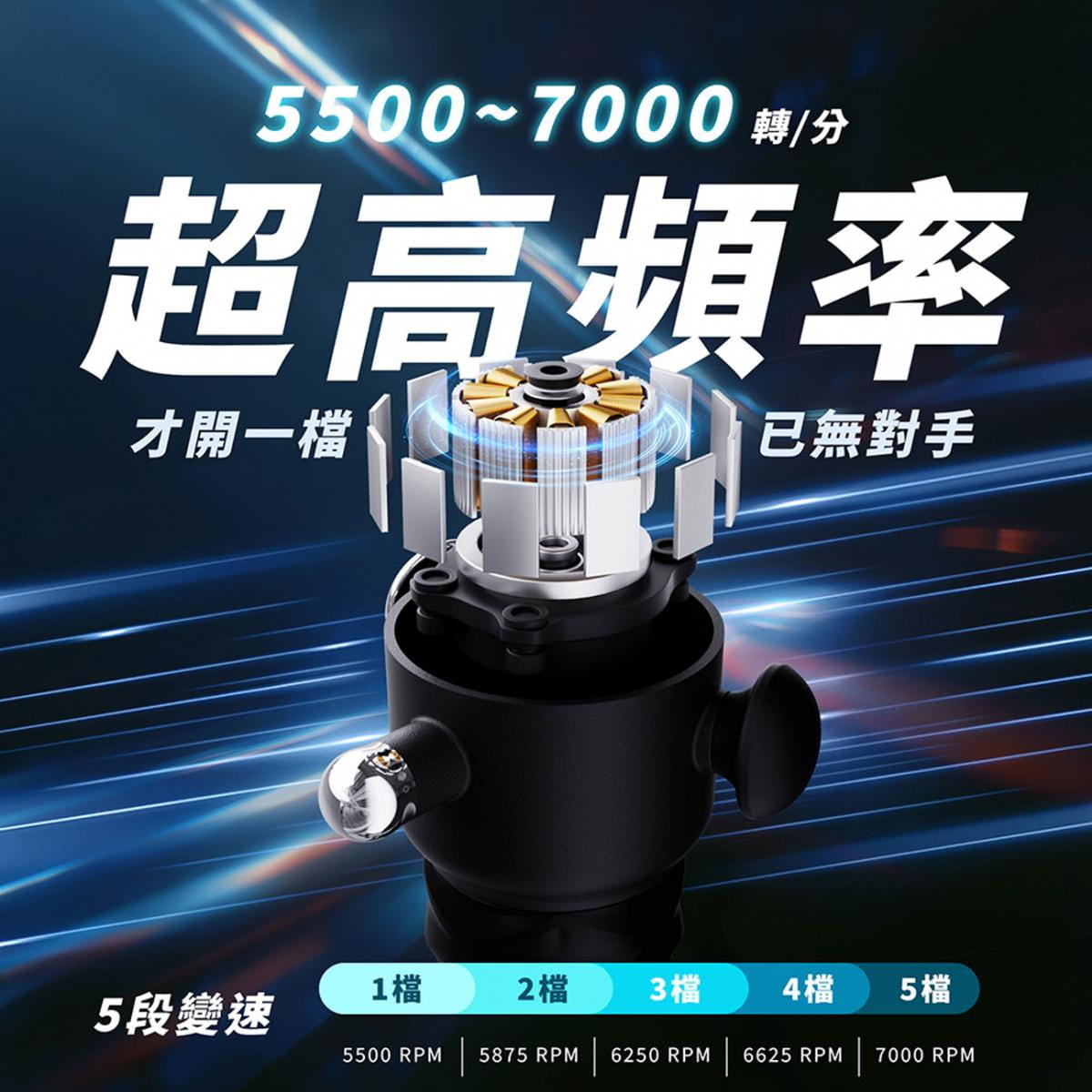 【YOULISN優力神】泰坦 魔導師全方位高頻槍 Y600 5