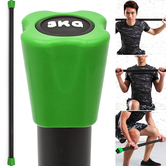 BODY BAR有氧健身3KG體操棒 (長桿120CM跳操平衡棒/重量棒形體棒韻律棒3公斤) 0