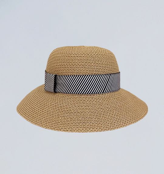 荒野 Wildland日式手工雙色編織遮陽帽W1077 4