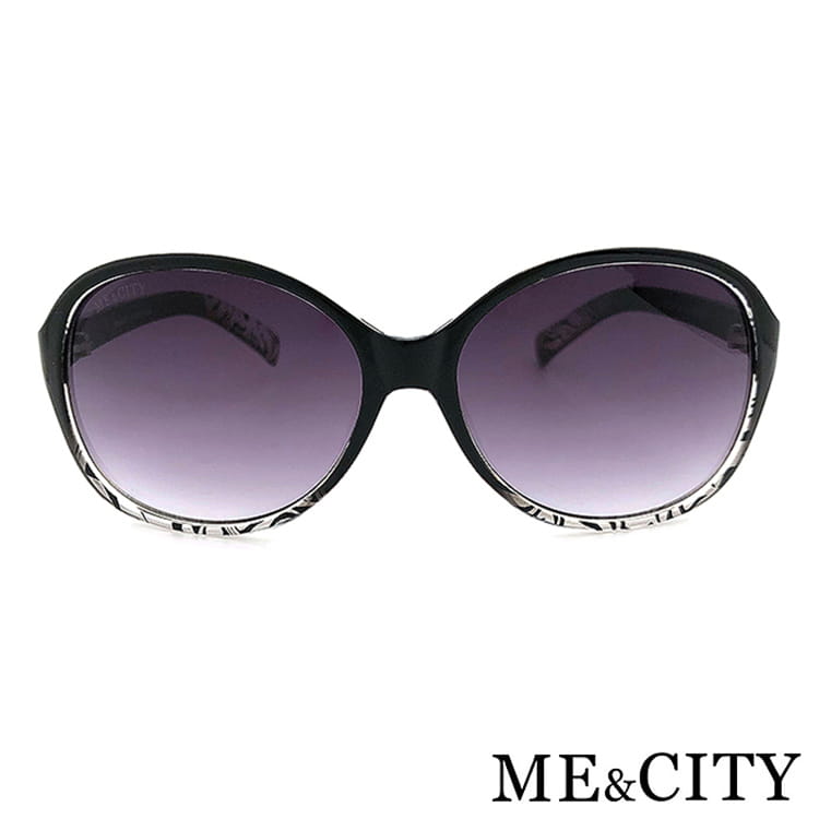 【ME&CITY】 時尚歐美透明紋路太陽眼鏡 抗UV (ME 1219 L01) 6