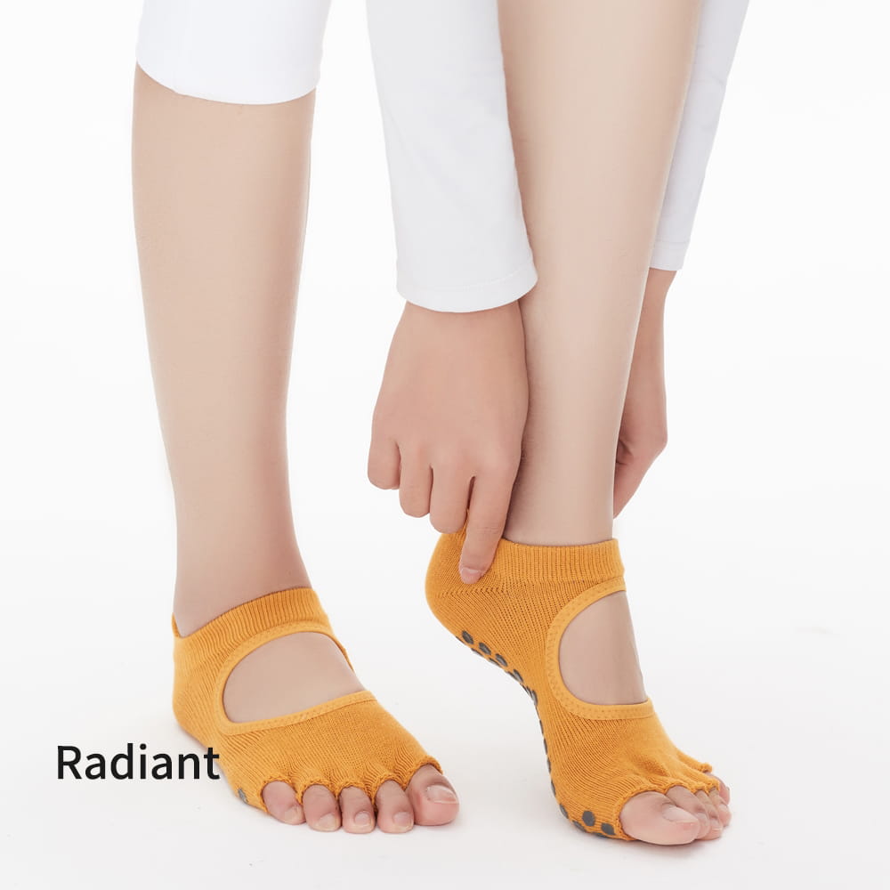 【Clesign】Toe Grip Socks 瑜珈露趾襪 15