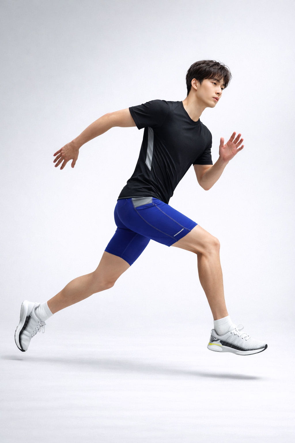 【Attis亞特司】男膠原反光緊身短褲-四色 5