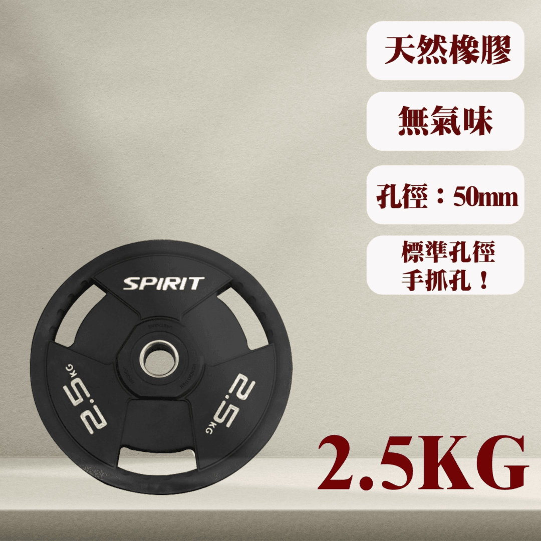 【GOOD SHINE】SPIRIT 槓片 2.5KG*2 0