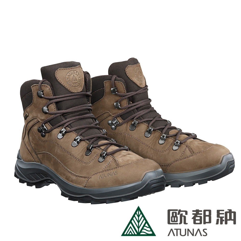 ATUNAS歐都納中性款專業全皮登山鞋/防水鞋(A1GCDD07N皮革/登山鞋) 0