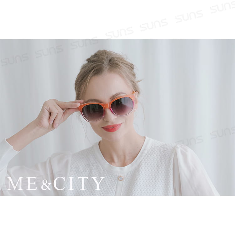 【ME&CITY】 永恆之翼時尚太陽眼鏡 抗UV (ME 120031 L262) 1