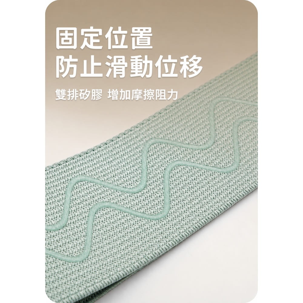 【Aolikes】AOLIKES 運動針織瑜伽阻力帶 雙重矽膠防滑彈力帶4色套裝 11