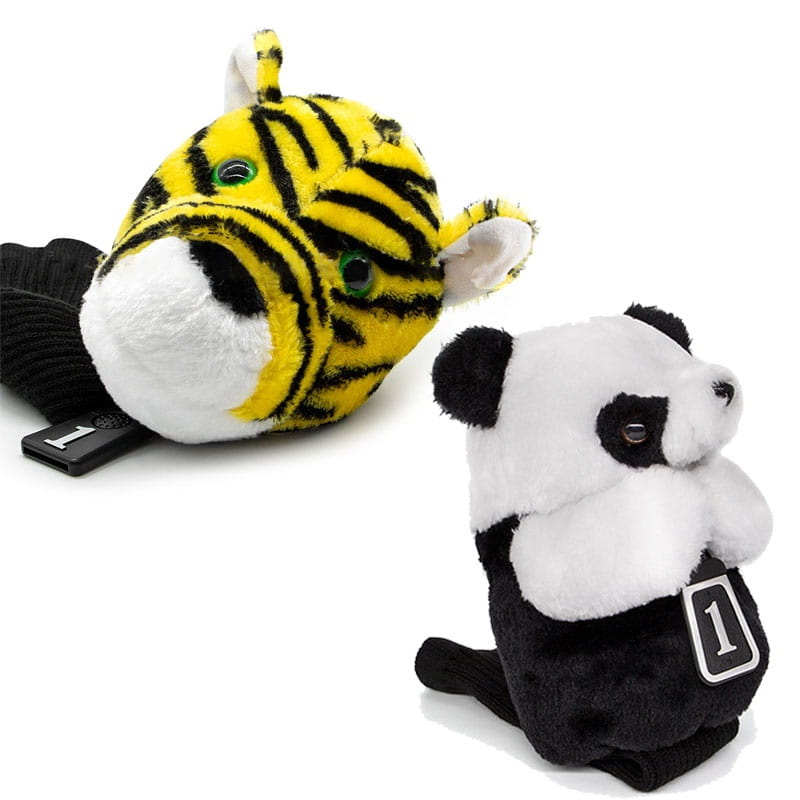 GOLF立體動物1號木球桿桿套 老虎/熊貓 高級絨毛-萌萌可愛動物造型保護套【GF21005】 2