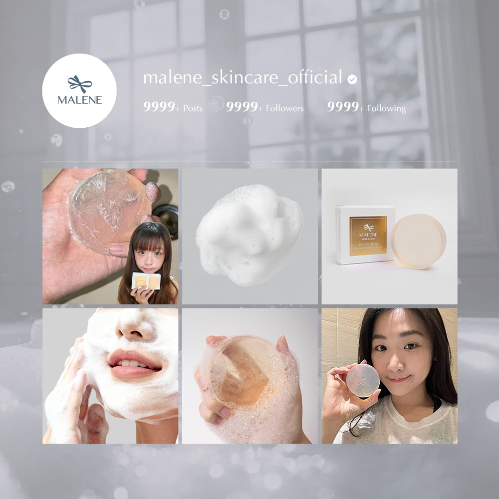 【MALENE】平衡淨緻亮顏皂 - 亮顏肥皂 100g 買大送小 5