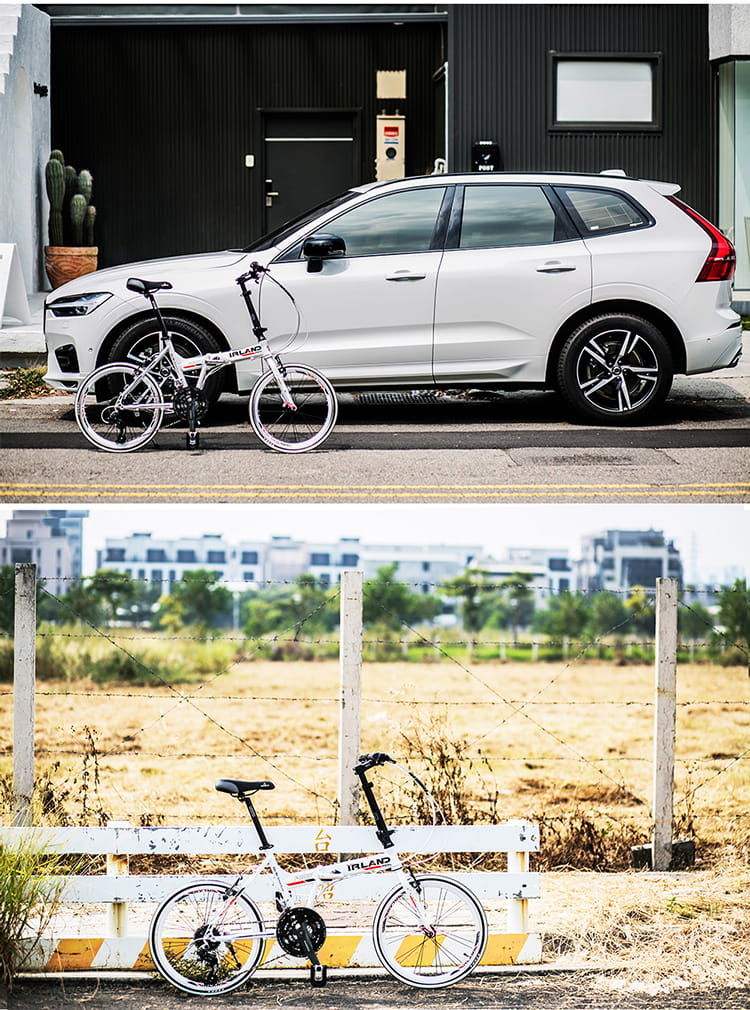 BIKEONE I5 20吋27速鋁合金折疊車shimano剎變一體指撥定位變速451輪前後快拆 11