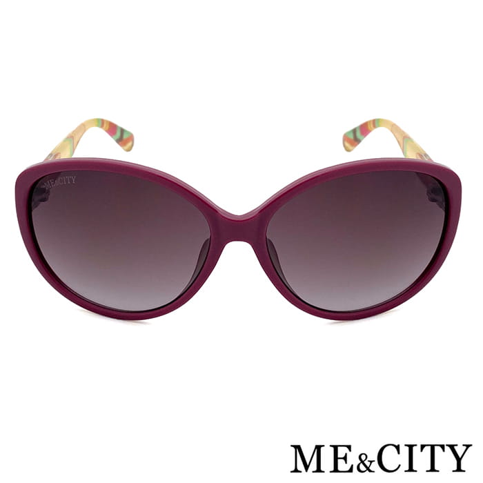 【ME&CITY】 歐美格紋時尚太陽眼鏡 抗UV (ME 120003 E433) 5