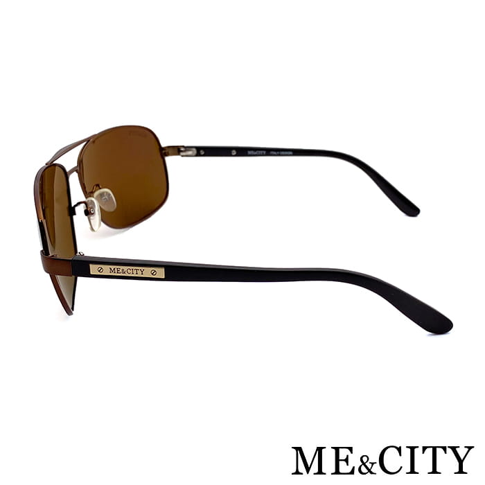 【ME&CITY】 時尚飛行官金屬偏光太陽眼鏡 抗UV (ME 1103 J01) 5