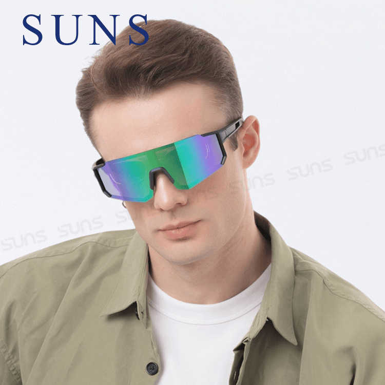 【suns】運動偏光太陽眼鏡 含內視鏡 Polarized頂級REVO電鍍 抗UV400 S160 3