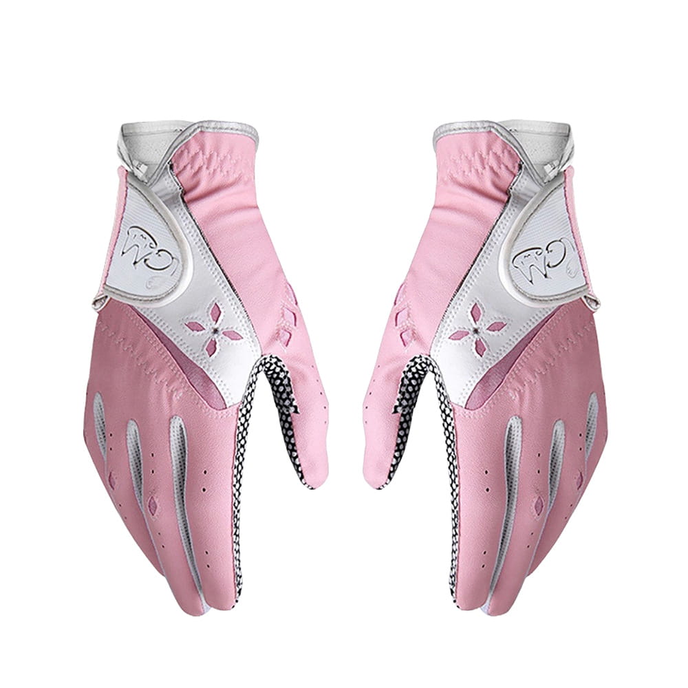 【CAIYI 凱溢】PGM高爾夫手套 女用 韓版 PICK CAT PU防滑手套 0