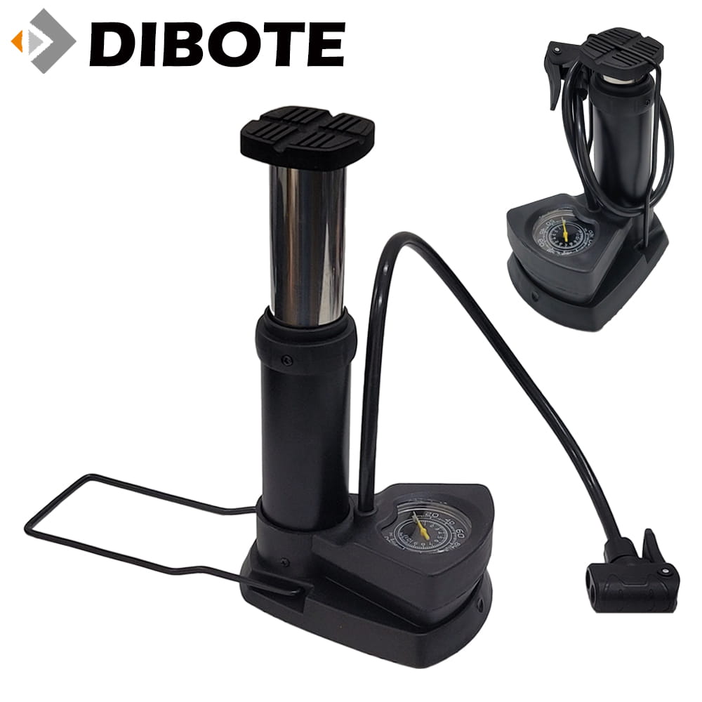 迪伯特DIBOTE 直立式高壓打氣筒(美/法 雙氣嘴) 0