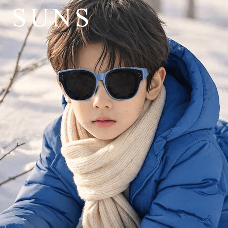 【suns】兒童包覆式眼鏡墨鏡 硅膠彈性墨鏡 可套鏡 抗UV400+抗藍光 S205 2