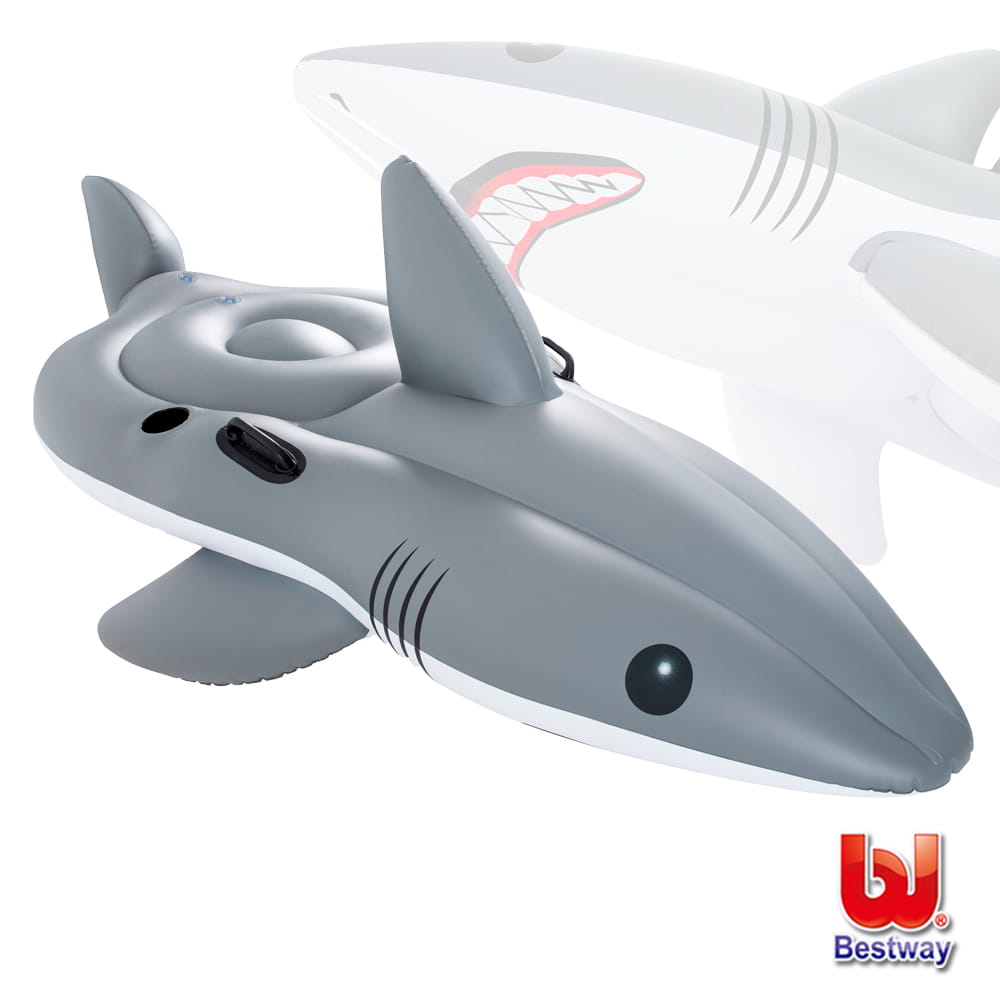 【Bestway】巨型鯊魚充氣坐騎 0