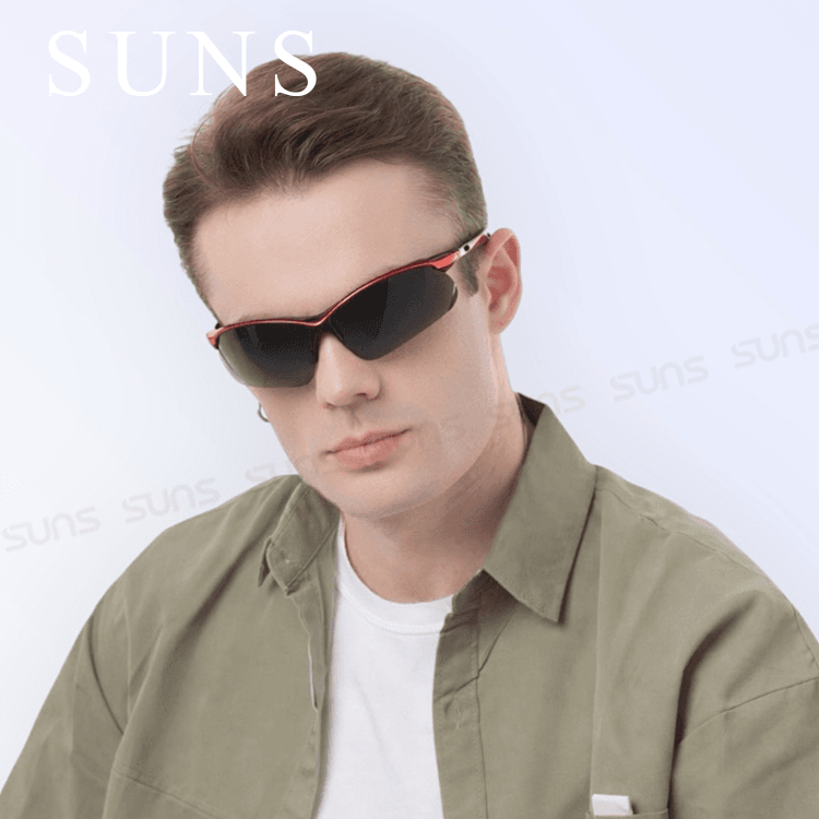 【suns】戶外偏光墨鏡 流線型/防眩光/防滑/抗UV紫外線 S836 6