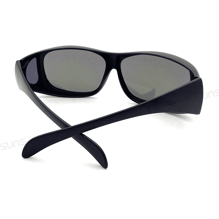 【suns】MIT包覆式偏光太陽眼鏡 白水銀 抗UV400 (可套鏡) 7