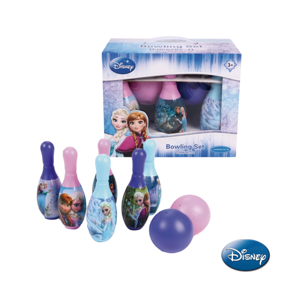 【史酷迪】Disney迪士尼冰雪奇緣保齡球玩具組(6入) 0