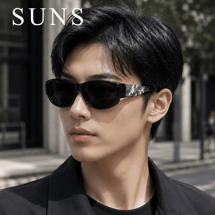 【suns】MIT偏光太陽眼鏡 迷彩灰 抗UV400 (可套鏡) 1