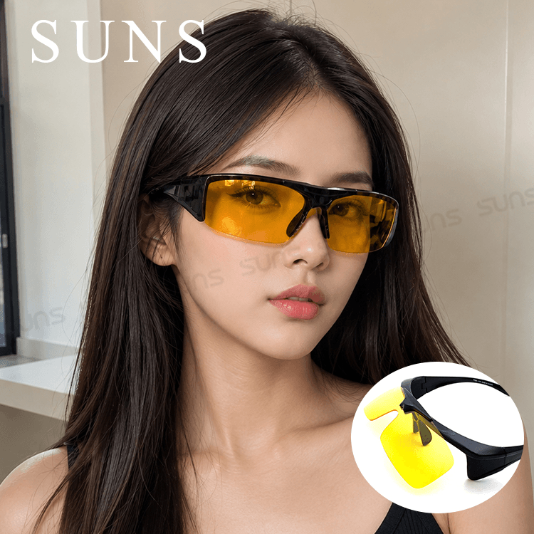【suns】MIT上掀式夜視偏光鏡 抗UV (可套式) 0