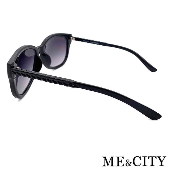 【ME&CITY】 歐美簡約麻花紋路太陽眼鏡 抗UV (ME 120002 L000) 6