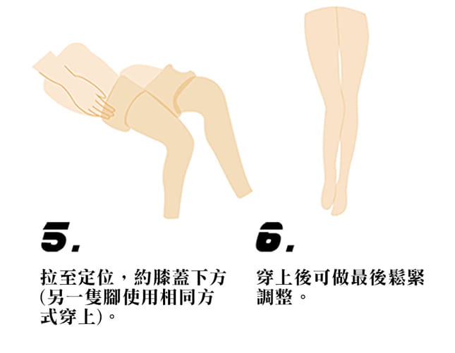 【力美特機能襪】彈力機能壓力襪(黑) 12