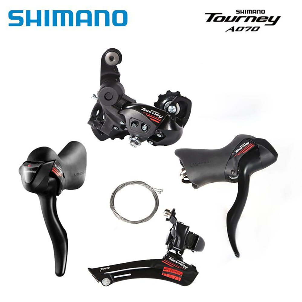 BIKEDNA RL700 入門級鋁合金彎把公路車 SHIMANO 21速 標準甩把煞變合一 6