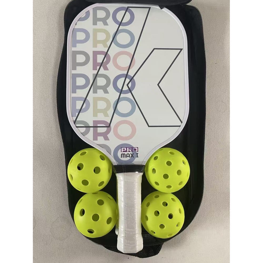 【CAIYI 凱溢】KAWASAKI KP001 PRO MAX I 玻璃纖維匹克球拍套裝組 0