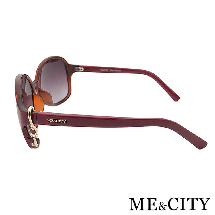 【ME&CITY】 甜美心型鎖鍊太陽眼鏡 抗UV (ME 1223 E06) 8