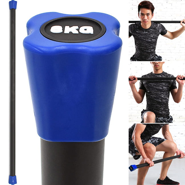 BODY BAR有氧健身6KG體操棒 (長桿120CM跳操平衡棒/重量棒形體棒韻律棒6公斤) 0