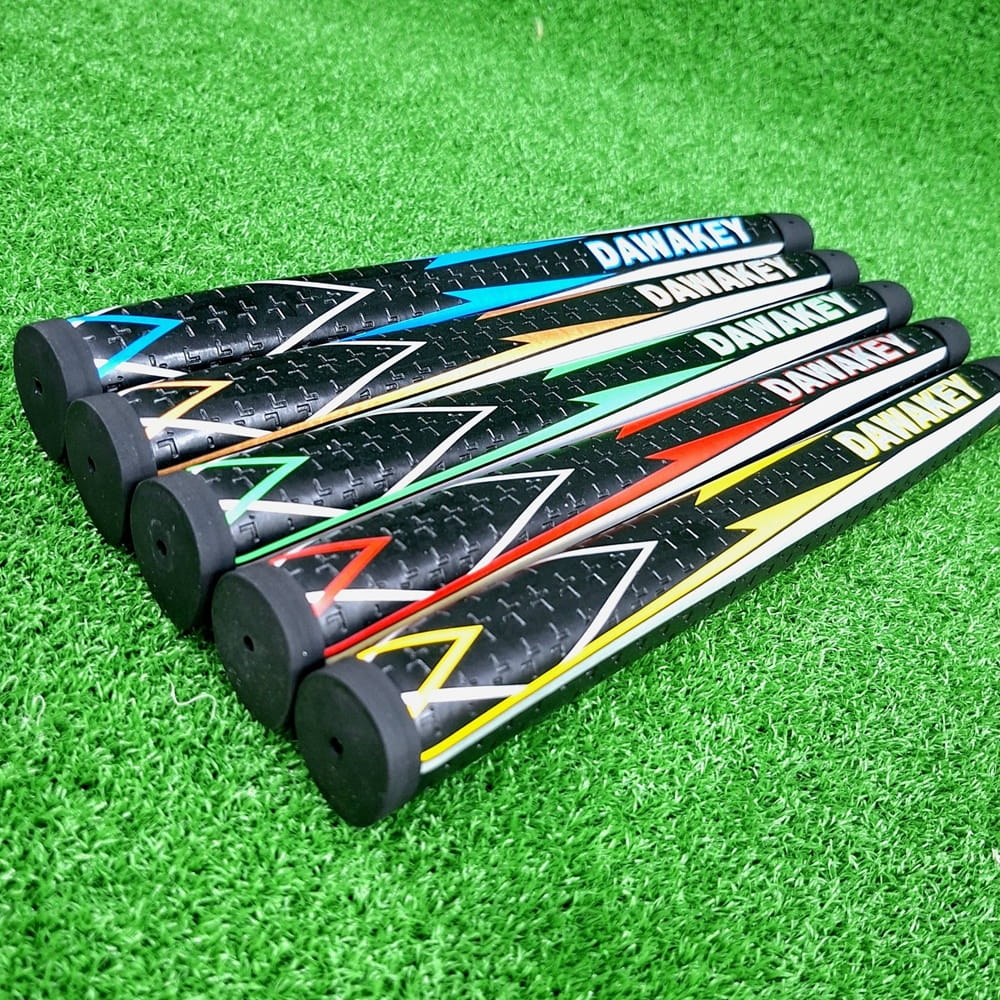 高爾夫火箭紋推桿握把 (1支) 舒適握感！防水防滑！酷炫鮮明配色線條 !【GF32005】 5