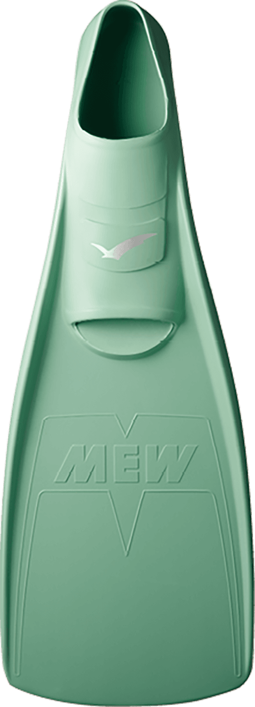 【Gull】 Made in Japan 全新套腳式蛙鞋 mew  MS  薄荷綠 0