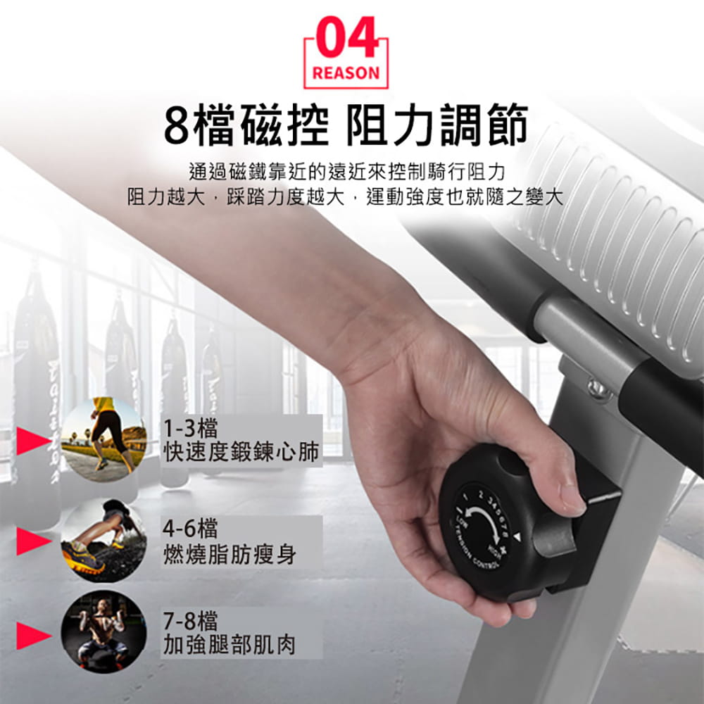 【X-BIKE 晨昌】家用豪華款平板雙向磁控立式飛輪健身車  60400 11