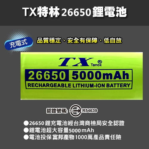 【TX】特林XHP70 超強亮USB充電手電筒 7