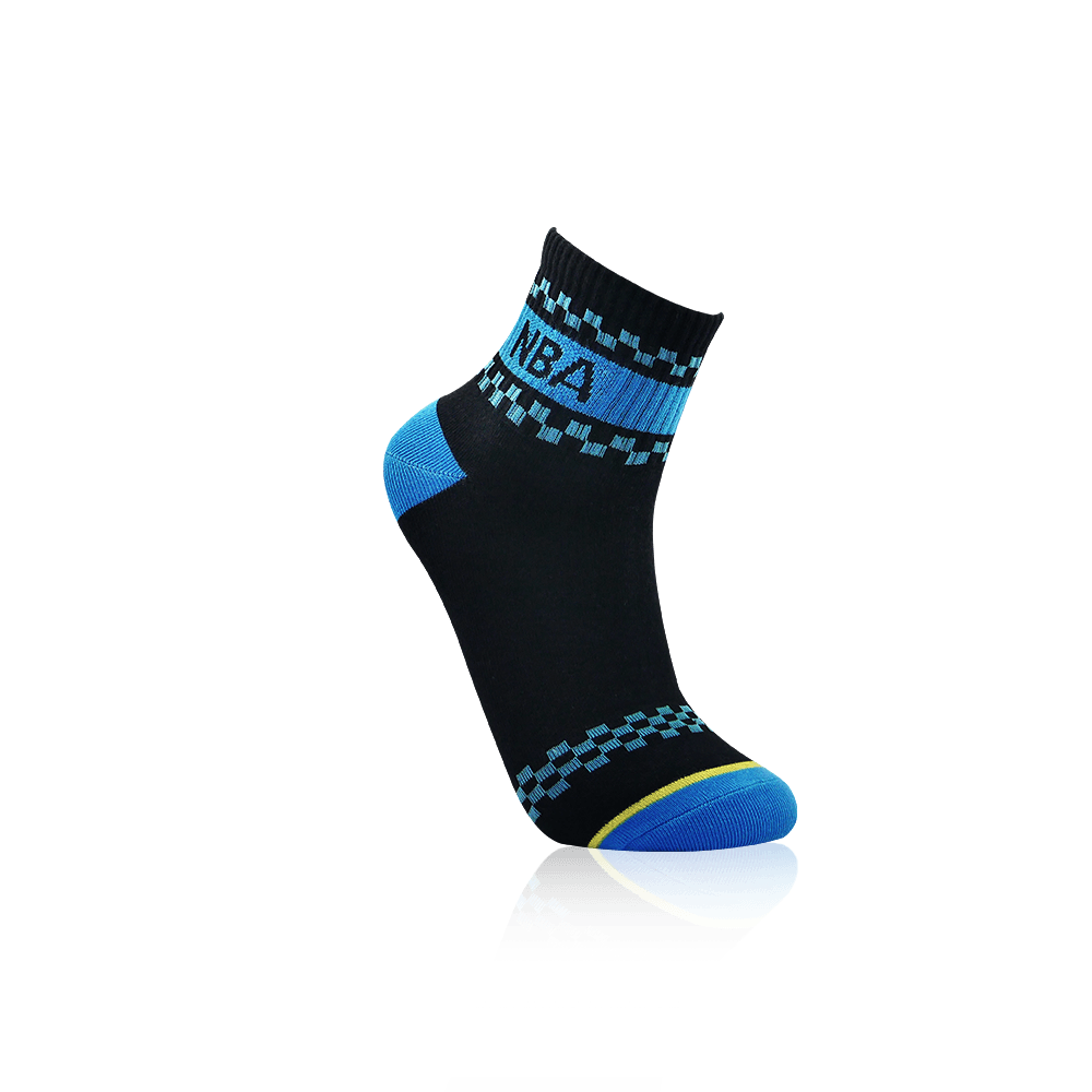【NBA】襪子 平版襪 短襪 經典緹花短襪 2