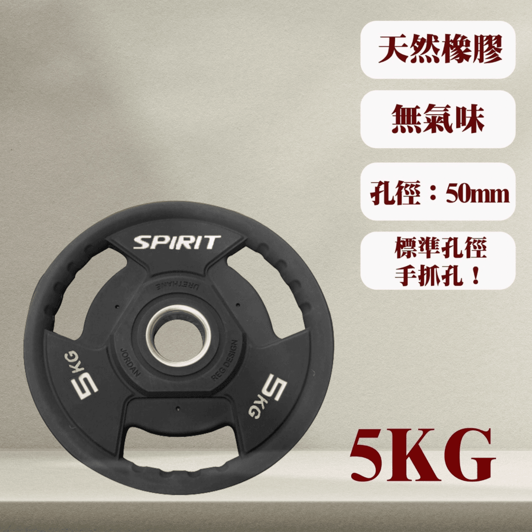 【GOOD SHINE】SPIRIT 槓片 5KG*2 0