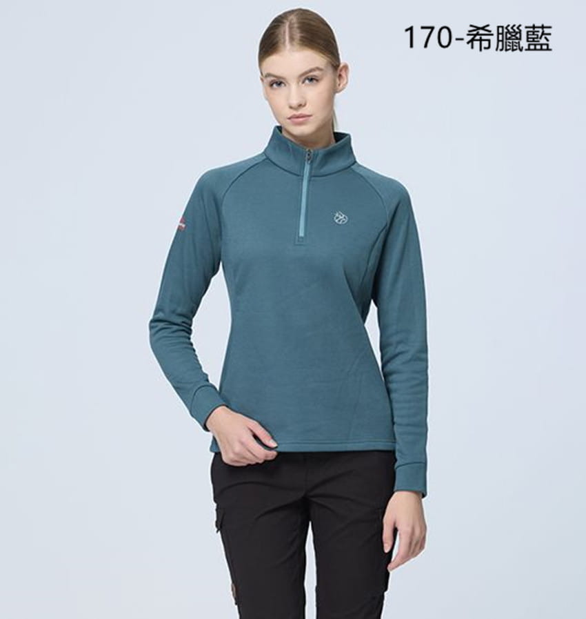 荒野 Wildland女POLARTEC彈性類羊毛功能衣P2619(三色) 登山屋 5