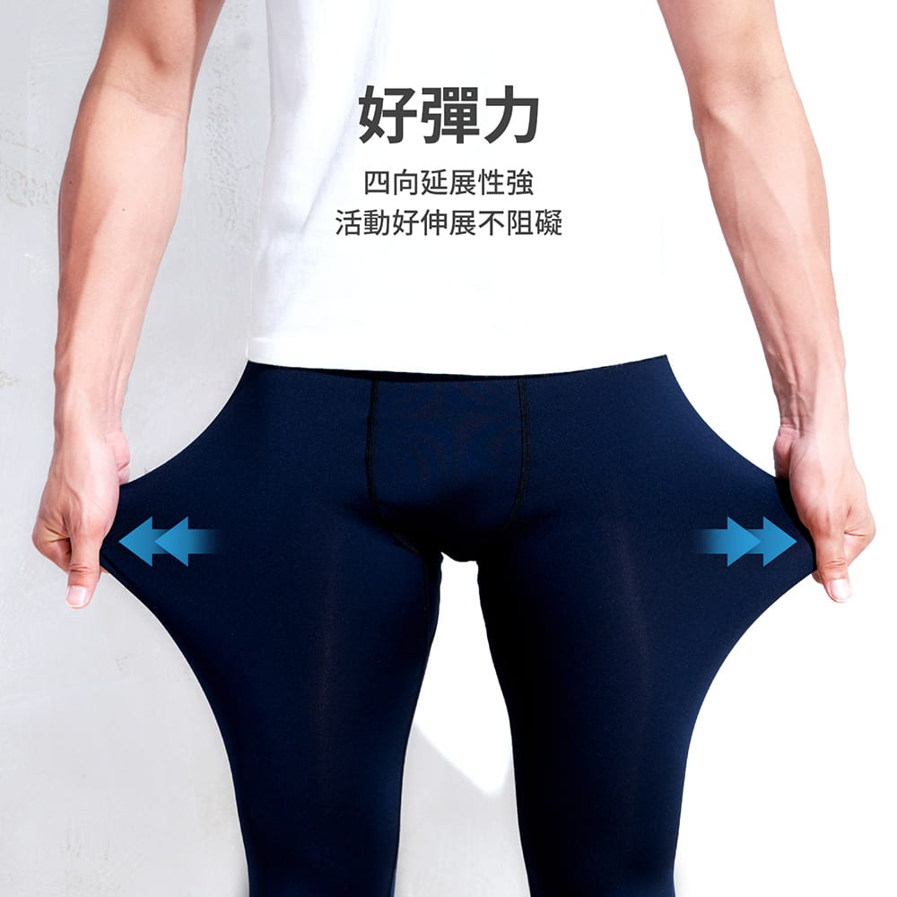 【GIAT】台灣製UPF50+防曬機能運動排汗褲(男女款) 6