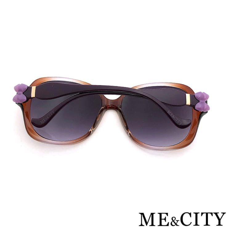 【ME&CITY】 甜美蝴蝶結造型太陽眼鏡 抗UV (ME 1225 J03) 10